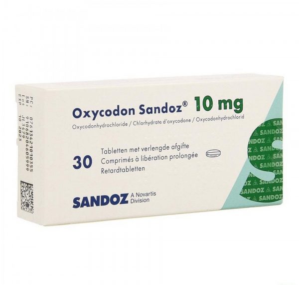 Acquista Ossicodone 10 mg Sandoz italia